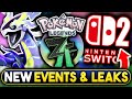 Pokemon news new events  mystery gifts mythical pokemon rumors switch 2 leaks  more