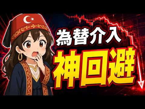 【神回避】為替介入で暴落直前にトルコリラ50万通貨を逃がした実録