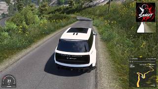 Range Rover vs The Most Dangerous Mountain Roads in ETS2! 😱 Can I Survive? screenshot 3