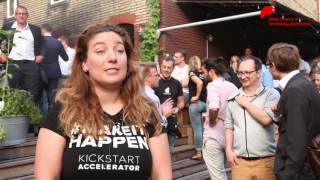 Kickstart Accelerator Startup Bootcamp: Top startups Fintech, Robotics, Smart Cities, Food.