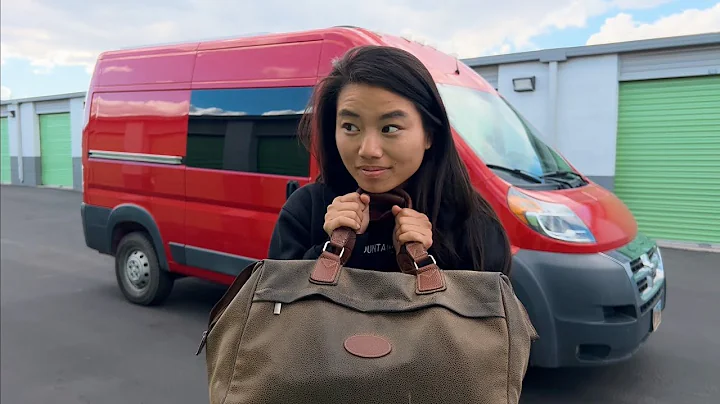 Prepping the van for sale ((while living in it))