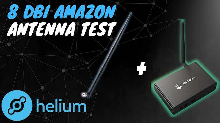Helium Antenna test - 📡8Dbi Amazon Antenna