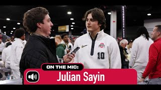 Ohio State’s Julian Sayin on freshman season, looking ahead to 2025