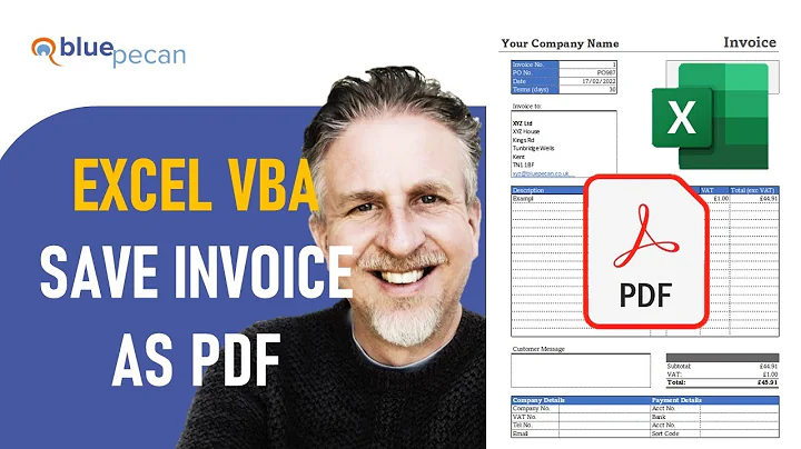 VBA - Save Invoice Worksheet as PDF - to Specific Folder | Filename Based on Cell Value