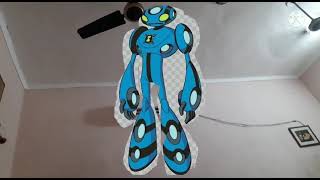 Ben 10 real life ultimate echo echo and diamond head transformation