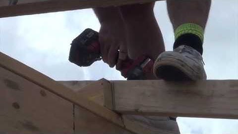 Ceiling Joist & Rafter Tie Down Using the Burmon Brackets