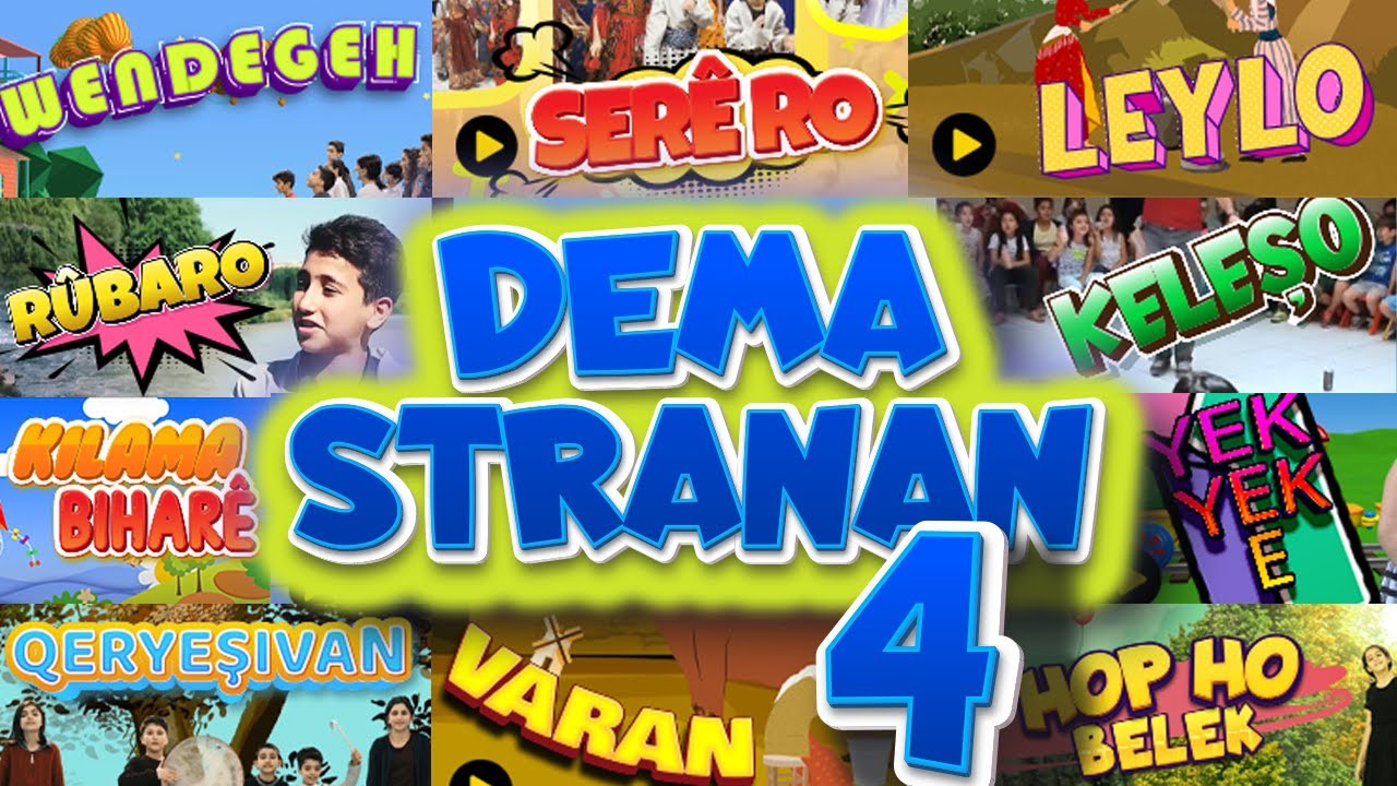 Zarok TV - 🎶Dema Stranan (4)🎵 - HOP HO BELEK - KILAMA BIHARÊ - KELEŞO - LEYLO - QERYEŞIVAN - RÛBARO