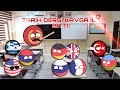 ÜLKELER OKULDA: TARİH DERSİ KAVGA İLE BİTTİ!#ülkeler #countryballs #animation #turkey