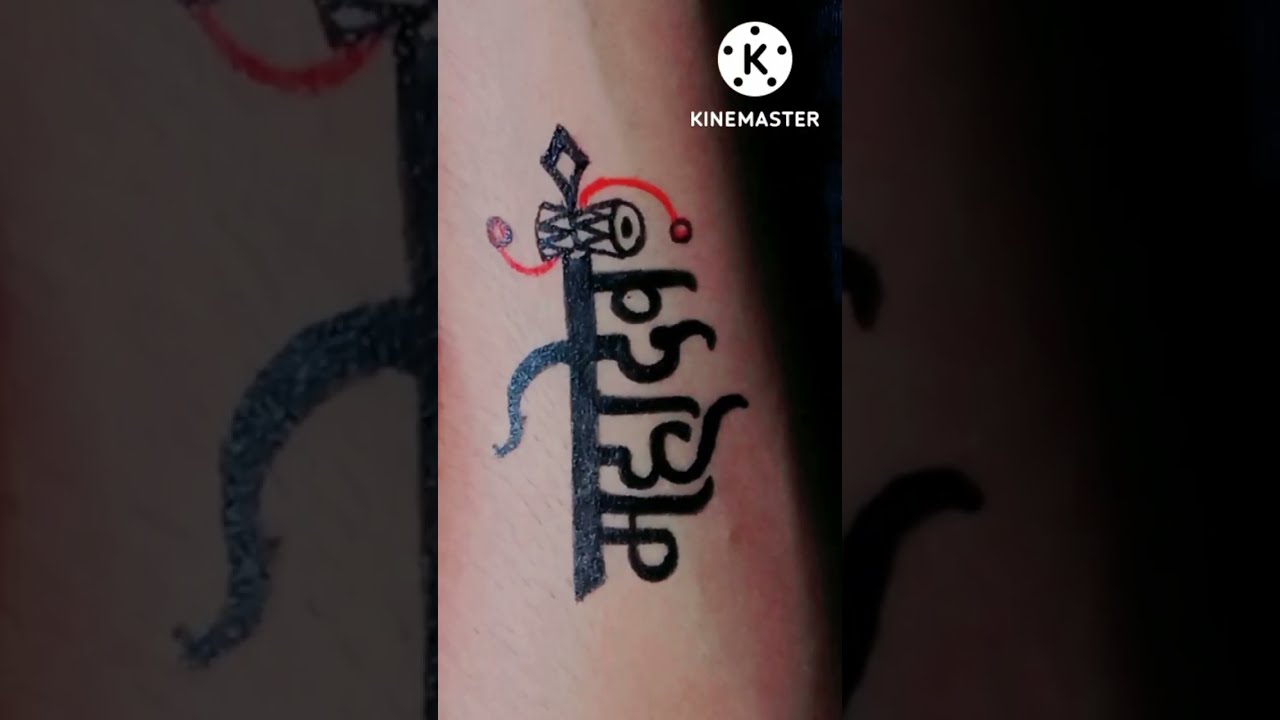 Did this beautiful Shiva tattoo #shiv #shiva #shivtattoo #shambhu #har... |  TikTok