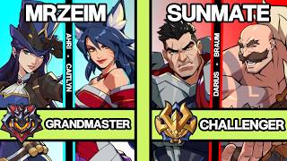 2XKO ▰ SUNMATE (Darius-Braum) vs MRZEIM (Ahri-Caitlyn) ▰ 2XKO Pro Replays