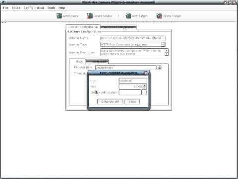 Configuring the HTTP Post Command Line Listener