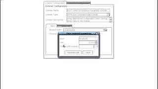 Configuring the HTTP Post Command Line Listener