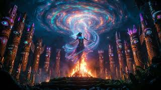 🎵 Psytrance: Vortex Ritual – Tribal Djembe & Ritual Chant Chops | AI by Acure8