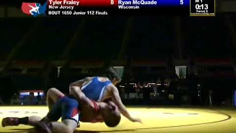Junior Greco-Roman Finals 112 pounds - Tyler Frale...