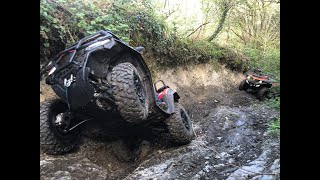 TAKING ON MUCHLARNICK. (CFmotos on a crazy climb)