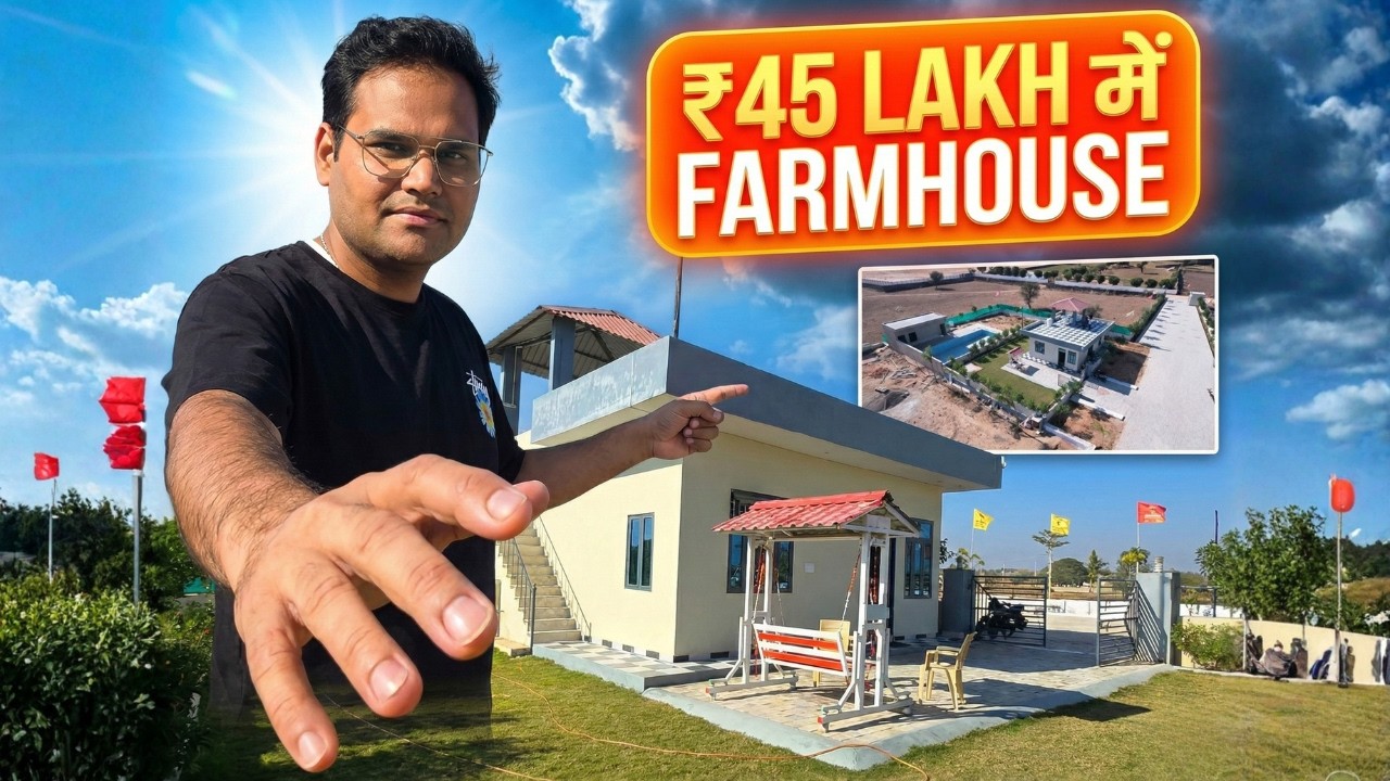 ₹45 Lakh में Farmhouse | Call - 9660155531 | Ajmer Road पर | Plots in Jaipur