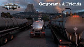 A Race to Devil's Tower - American Truck Simulator Wyoming