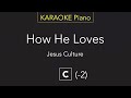 How He Loves - Jesus Culture | Karaoke Piano [C]