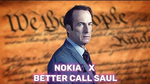 BETTER CALL SAUL x NOKIA - Ringtone x Edit || SAUL GOODMAN
