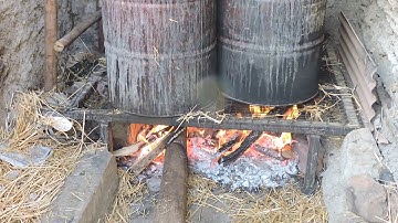 Oyster Mushrooms Substrate Sterilization by Steaming