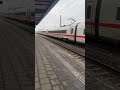ICE auf dem Mittelgleis #shorts #fasttrains #europeantrain
