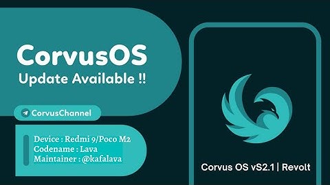 Review Custom ROM Corvus 2.1 Revolt Android 12.1 | Redmi 9 | Poco M2