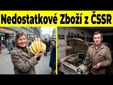 10 Nedostatkových Věcí, Které Jste v ČSSR Sehnali Jen Přes Známost!