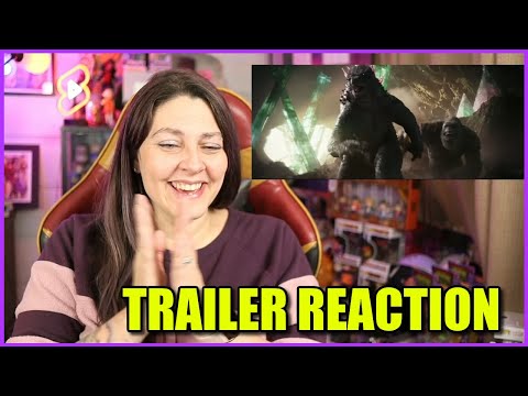 Godzilla x Kong: The New Empire Trailer Reaction: LOOK AT THEM TOGETHER!