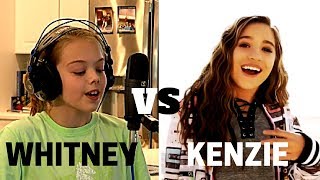 Whitney VS Kenzie [SINGING]