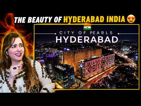 Pakistani Girl Reacts to Hyderabad India 🇮🇳 | 4K Drone View of the City of Pearls! 😍| Reaction