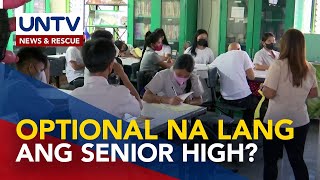 House panel, inaprubahan ang bill para gawing optional ang Grades 11 at 12