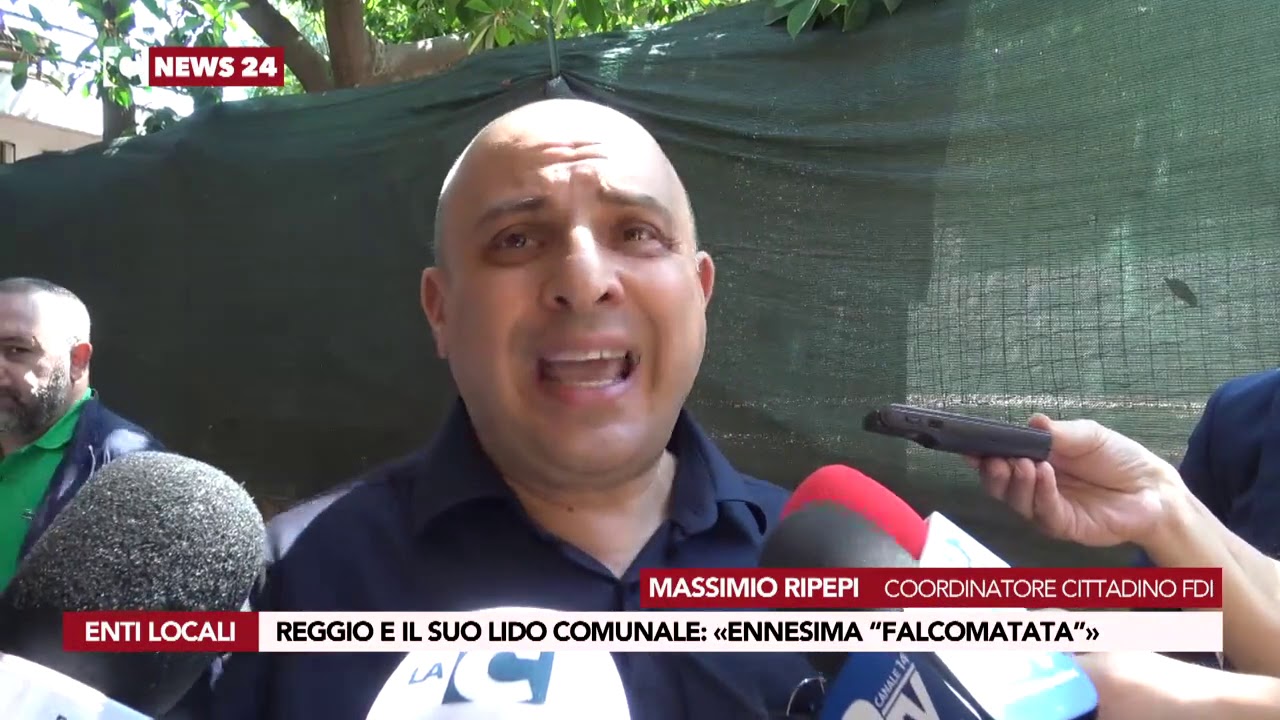 notizie del giorno Reggio e il suo lido comunale: «ennesima “Falcomatata”»