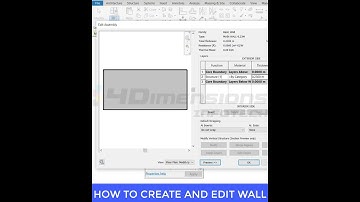 Create and Edit Wall In Revit | Revit Architecture #revitarchitecture #civilengineering