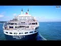 Queen Mary 2 is back to Saint Nazaire - The Bride 2017