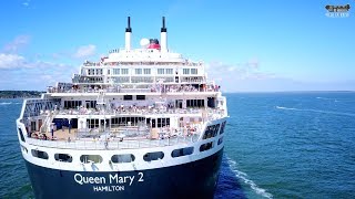 Queen Mary 2 is back to Saint Nazaire - The Bride 2017