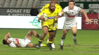 Top 14 - J15 La Folle Percée Du Pilier Clermontois Uhila Pour Offrir Lessai À Raka