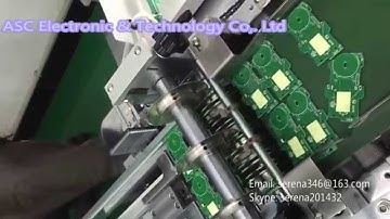 multi-blade pcb cutting machine ASC-506