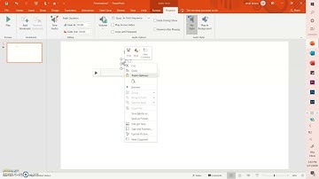 Comment découper une séquence audio sur power point -
