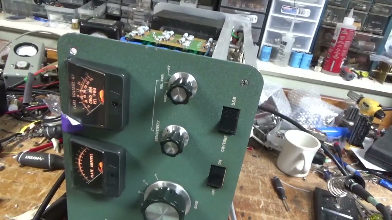 Heathkit Sb-220 Repair, Modifications, Harbach Kits Long Repair