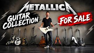 EPIC Metallica Guitar Collection For Sale ESP & Gibson James Hetfield Kirk Hammett at RJVGuitars.com