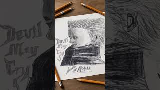 Vergil DMC 5 Sketch ⚔️🔥 | Power of the Dark Slayer#Vergil #DMC5 #DevilMayCry5 #VergilSketch||