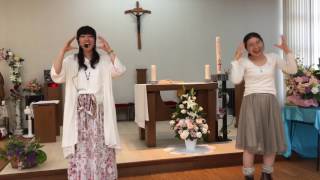 20170520MAMI手話歌「◯えん」☆門真教会