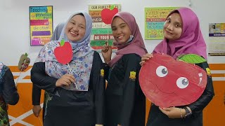 E-Lapkids English Cl - Big, Round, Apple Little Abqari Virtual Clroom Stay At Home