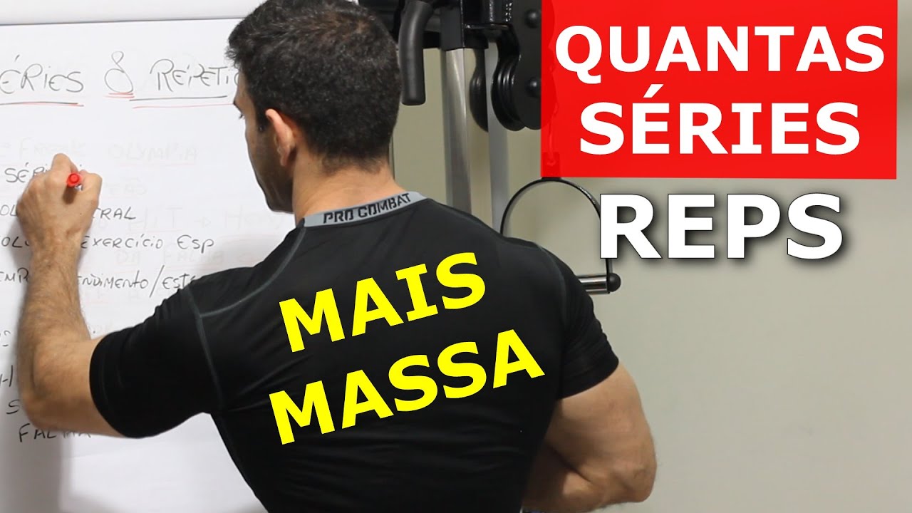 QUANTAS SÉRIES E REPETIÇÕES PARA + HIPERTROFIA