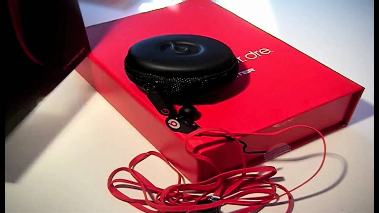 Monster Cable Beats By Dr. Dre Tour InEar Headphones Unboxing ! YouTube
