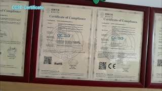 certificate of our factory Brand: CC3D