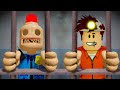 СИРЕНОГОЛОВЫЙ Полицейский или ПОБЕГ из ТЮРЬМЫ с Кидом. Escape Siren Cop's Prison! SCARY OBBY Roblox