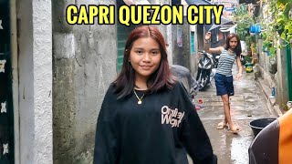 Very Nice Weather Experience In Quezon City! Backstreet Alley In Capri Neighborhood!