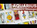 AQUARIUS WEEKEND MESSAGES "MANIFESTATION AQUARIUS" | Truth Well Told Tarot