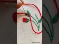 Flower Embroidery #embroidery #sewing #youtubeshorts #flowers #shorts